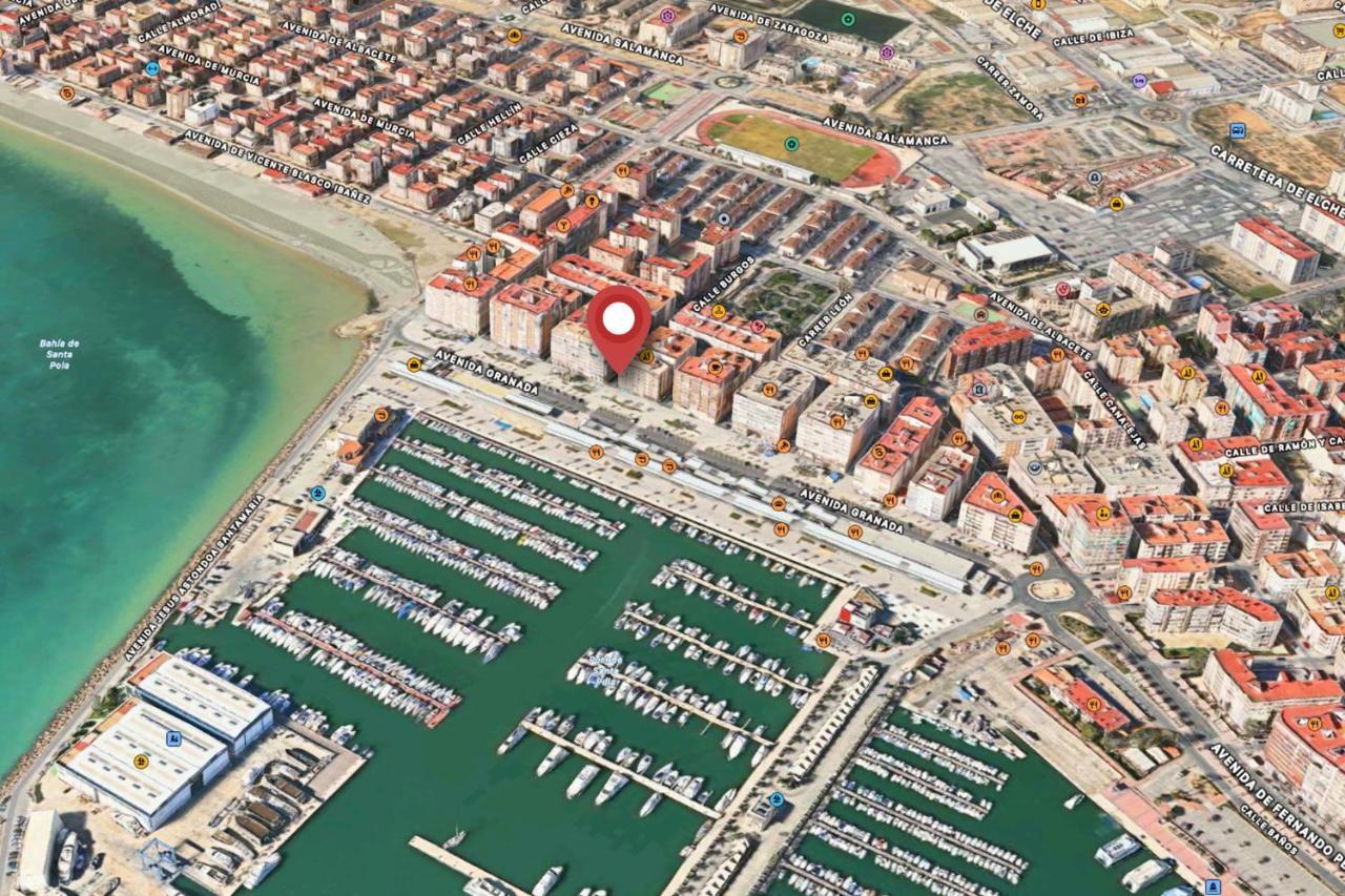 Apartment Nuevo A Estrenar. Vistas Al Mar, Terraza, Ascensor Santa Pola